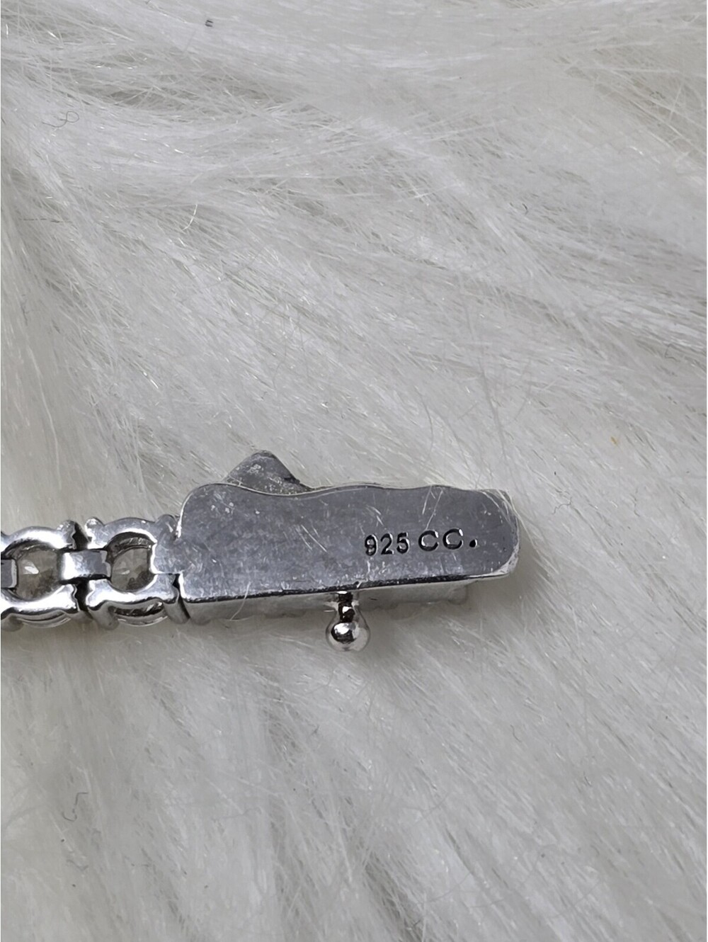 925 Sterling Silver Cubic Zirconia Classic Tennis Bracelet - Picture 5 of 7